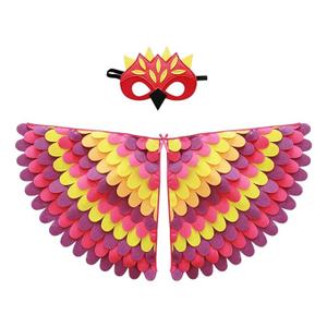 Kids Animal Birds Wings Cloak Set Fun for Pretend Play Party Gift Masquerade Style E|Clothing, Shoes & Accessories | Costumes, Reenactment, Theater | Accessories | Wings, Tails, Ears & Noses