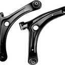 2Pcs Front Lower Control Arm with Ball Joint Compatible with Jeep Compass Patriot & Dodge Caliber 2007 2008 2009 2010 2011 2012 2013 2014 2015 2016 2017 Replaces K620066, K620065