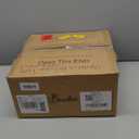 12.6" Linen Drum-Shaped Light Shade Ceiling Light Fixture with Built-in LED 3-Color Lighting,