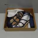 Jessica Simpson Women's Stassey Strappy Block Heel Sandal Heeled, Navy, 9