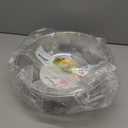 Tiawudi Large 6-Qt Colander, 18/8 Stainless Steel Mesh Strainer for Kitchen, Food Sieve with Riveted Handles and Self-draining Solid Ring Base, Great for Pasta, Rice, Vegetables and Fruits