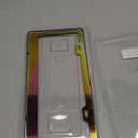 T304 Stainless Steel License Plate Frame  8K Mirror Polish Finish, Rust-Resistant, Slim Design, Universal Fit, Includes Screw Caps, Washers & Stainless Steel Screws (Iridescent)