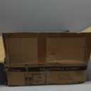 YACONA 3 in 1 Wagons Carts Foldable, 360LBS Lightweight Wagon with All Terrain Wheels, Collapsible Wagon Cart for Grocery, Camping, Beach, Garden & Sports (Black)