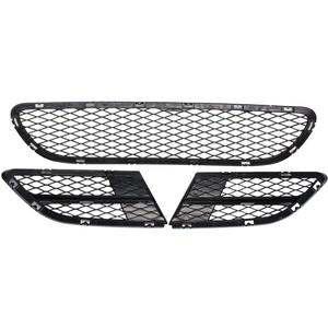 NewYall Set of 3 Front Lower Bumper Grille Grill for BMW 2009-2011 323i/328i xDrive/335i xDrive, 2009-2012 325i/328i/335i