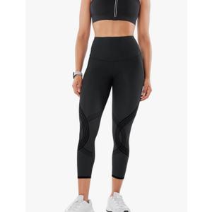 Fanka Body Sculpt Leggings for Women, 7/8 Length - Compression for Targeted Area, Reversible Wear Size S