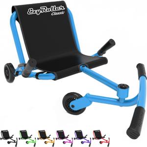 EzyRoller Classic Ride On Scooter for Kids Ages 4+ (Blue)