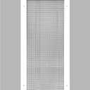 HVAC Premium 8'' x 22'' or 22'' x 8'' Cube Core Eggcrate Return Air Grille - Aluminum Rust Proof - HVAC Vent Duct Cover - White [Outer Dimensions: 9.75 x 23.75]