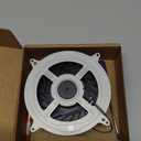 New PS5 CPU Cooling Fan, Internal Cooler Fan Replacement for Sony PlayStation 5 PS5 Series 12V 2.15A 23 Blades