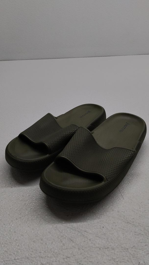 Joomra Pillow Slippers for Women and Men Non Slip Quick Drying Shower Slides Bathroom Sandals | Ultra Cushion | Thick Sole 42
