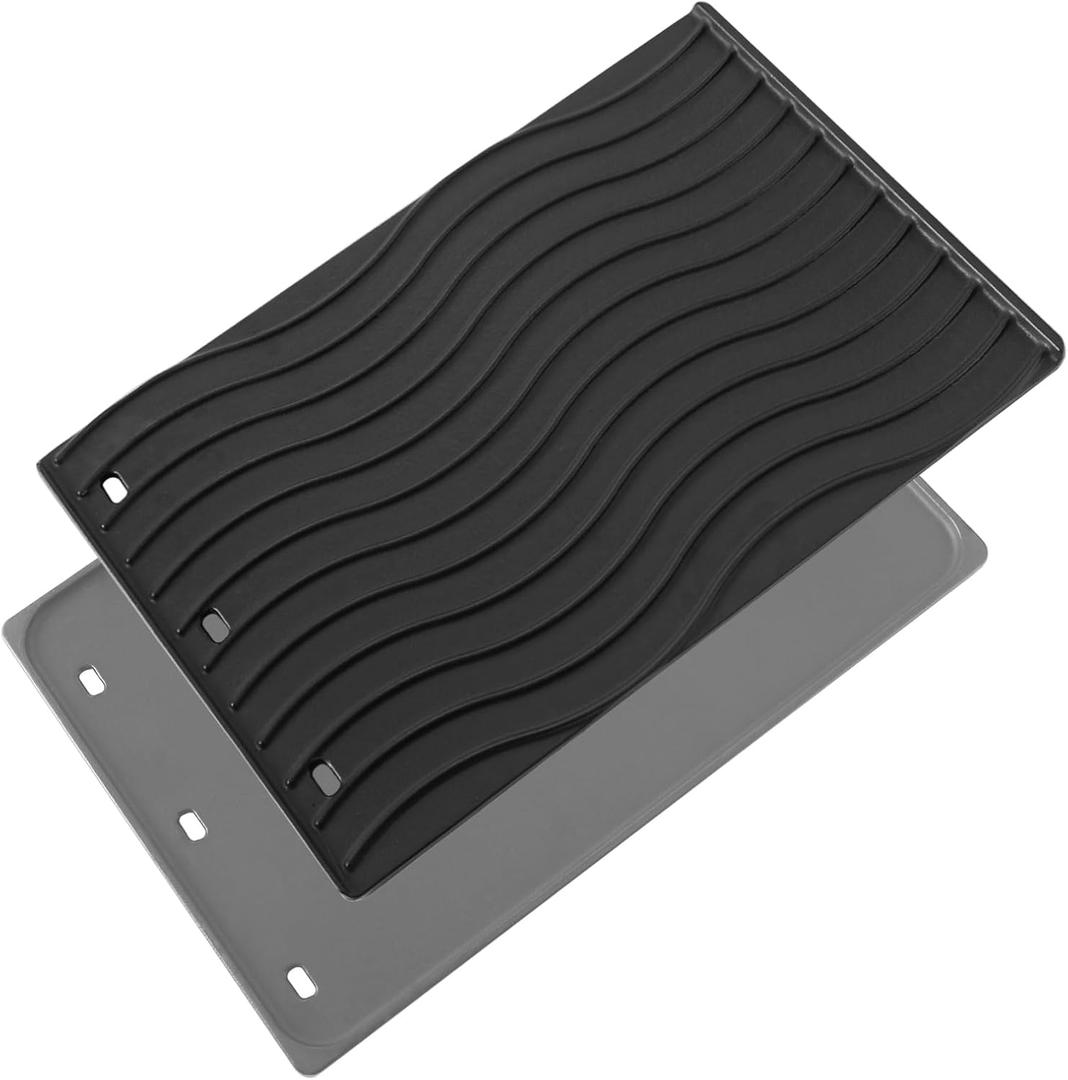 56426 56425 Grill Griddle for Napoleon Rogue 425 525 625 & Freestyle Series Rogue XT 425 Reversible Cast Iron Griddle Parts for Napoleon Grill Accessories 56426 56425 Grill Griddle for Napoleon Rogue 425 525 625 & Freestyle Series Rogue XT 425 Reversible Cast Iron Griddle Parts for Napoleon Grill Accessories