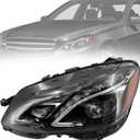 Left Headlight with Module Fit for Mercedes Benz E350 2014-2016