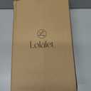 Lolalet Jewelry Organizer Stand, No Assembly Needed Display Storage with Rotating Earring Holder and Velvet Ring Tray for Necklace Bracelet Studs,Christmas Gifts Room Dorm Decor for Teen Girls -White