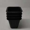 6 Inch Heavy Duty Bed Risers, Furniture Risers for Desk, Chair, Table or Sofa, Couch Lift Risers, Supports up to 2200 lbs per Leg(4 Pack Black)