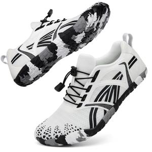 ATHMILE Barefoot Shoes Women Water Shoes Wide Toe Non-Slip Aqua Beach Quick-Dry for Swim Kayak Lake Pool River Hiking Surfing Boating Fishing Diving Cruise Ship Essentials 38