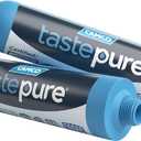 Camco Tastepure RV Water Filter - New Advanced 6-Step Patent-Protected Filtration - Camping Essentials for Fresh Drinking Water - 2-Pack of RV Inline Water Filters, Made in USA (40045)