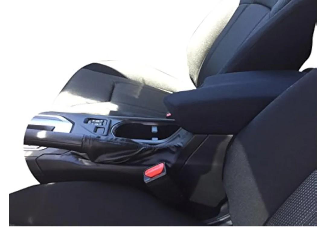 Auto Console Covers- Fits The Subaru Impreza 2017-2023 Center Console Armrest Cover Waterproof Neoprene Fabric-Black