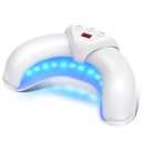 Toenail Fungus Device for Multiple Toenails & Fingernails, Nail Fungus Device, Nail Repair Solution for Damaged and Discolored Nails, Suitable for Home Use White