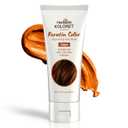 Herbishh Koloret Keratin Color Depositing Mask - 2-in-1 Deep Conditioner for Vibrant Refreshed Hair, Ideal for Dry Damaged Types, Salon-Worthy Shine at Home, Copper, 3.5 fl.oz