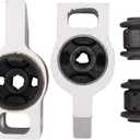 NewYall Front Lower Left Driver and Right Passenger Side Suspension Control Arm Bushing and Bracket Kit for Tiguan/CC 2009-2017, Passat 2006-2010