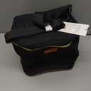 Mancro Breastmilk Cooler Bag with Ice Pack, Fits 6 Baby Bottles Up to 9 Ounce Insulated Baby Bottle Bag, Breast Milk Cooler on The go with Strap, Bottle Storage Bag for Nursing Mom Daycare, Black