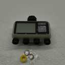 4 Zone Sprinkler Timer with Brass Inlet,Programmable Water Timer for Garden Hose with Rain Delay, Manual& Automatic Watering System,Programmable Digital for Lawn Yard,4 Zone