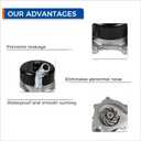 PAROD AW6169 Water Pump Fit for [3.6L V6] Jeep Grand Cherokee, Chrysler 200 300, Dodge Avenger Challenger Durango Grand Caravan, Ram 1500 Classic, C/V, Promaster 1500, Promaster 2500 3500, VW Routan