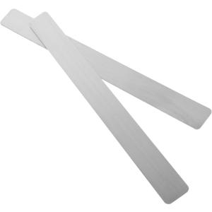 TEHAUX Magnetic Bulletin Board Strips with Adhesive Backing 11.73 Inch Iron Wall Strips for Photo Display Memo Notes Office Classroom Use