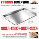 Drip Pan for Most 30" Bull Grills Include Angus, Outlaw, Lonestar Grills