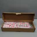 American Mahjong Tile Set Pink 166 Mahjong Tiles 1.2-inch American Mahjong Tile Set Equipped with 4PCS Mahjong Racks with Pushers, 1.2 x 0.9 x 0.5 inches