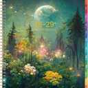 2026-2029 Monthly Planner/Calendar - 3 Year Monthly Planner 2026-2029, Jul.2026 - Jun.2029, 9" x 11", 3 Year Calendar 2027-2028-2029 Monthly Planner with 36-Month Tabs, Inner Pocket - Dreaming Moonlight