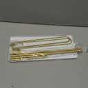 Josmimic Sunglasses Organizer Glasses Holder Stand with Tray, Eye Glasses Display, 2 Tier Sunglass Storage Rack for Multiple Glasses, for Desk, Nightstand, Dresser, Vanity, Metal, Gold