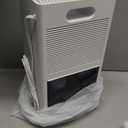 Dehumidifier,95OZ Dehumidifier for Home 1000 Sq.Ft - Quiet with Auto Shut Off & Relaxing 7 Color Ambient Light,Ideal for Livingroom, Bedroom, Basement(White)