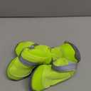 QUMY 4PCS Dog Shoes for Small Dogs, Hot Pavement Summer Puppy Dog Boots & Paw Protectors with Soft Anti-Slip Rubber Sole, Mesh Breathable Dog Booties for Hardfloors, Walking Running (size 5: 2.25"x1.78"(L*W)