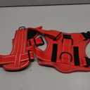 Demigreat Service Dog Harness, Reflective Dog Vest Harness with 5 PCS Patches, Adjustable Soft Oxford Pet Harness, Inner Layer Mesh, Easy to Control for Dogs (All-RED, X-Large (Pack of 1))