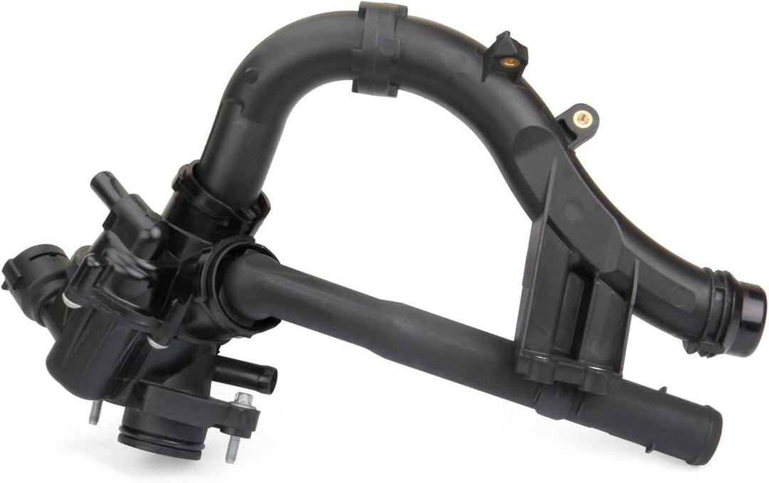 MITZONE Engine Coolant Thermostat compatible with 2016-2021 Mercedes Benz C180 C200 C350E E300 GLC250 300 350E SLC180 200 300 SLK 300 Replace A2742000115 2742003100