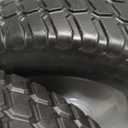 AR-PRO (2 Pack) 15 x 6.00-6 Front Tire and Wheel, Flat Free Lawn Mower Tires with Rim, 3" Centered Hub with 3/4" Bearings & 5/8" and 1" bushings, Compatible with John Deere Riding Mower, Lawn Tractor (Silver)