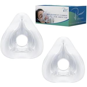 Airfit F20 Replacement Cushion Small - 2 Packs Compatible with Original F20 Frame - Ultra-Soft & Durable Replacement