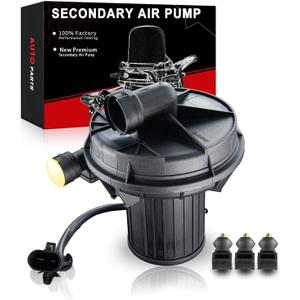 12574379 Secondary Air Injection Pump Smog Pump Compatible for:-Chevy Trailblazer for:-GMC Envoy for:-Buick Rainier for:-Oldsmobile Bravada for:-SAAB 9-7X 2004 2005 4.2L