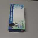 Black Disposable Nitrile Latex & Powder Free 6-Mil Gloves 100 Count, Textured, Mechanic Wearing, Cleaning, Food Black X-Large