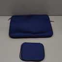 MOSISO Laptop Case 13.3 inch, 13-13.3 inch Laptop Sleeve Bag Compatible with MacBook Air/Pro 13/Pro 14 M5 M4 M3 M2 M1, HP Dell ASUS Lenovo, Neoprene Computer Sleeve Bag with Small Case, Navy Blue