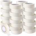 Fumete 72 Rolls White Painters Tape Bulk 1.5 Inch x 55 Yards Painters Masking Tape No Residue Wall Painting Tapes for Wall Painting Decoration DIY Supplies
