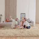 Light Tan 8x10 Area Rugs for Living Room Bedroom, Fluffy Large Rug Soft Shag Non-Slip Carpet for Kids Boys and Girls Room Dorm Home Decor (8ft x 10ft)