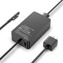 127W Surface Book Charger Compatible with Microsoft Surface Book 3 2 1, Surface Pro 10 9, 8, 7+, 7, 6, 5, 4, 3, X, Windows Surface Laptop/Go, Surface Laptop Studio 2, 1 Power Supply Cord