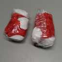 TCJJ Christmas Hats for Adult/Kids/Baby, Santa Hat Unisex Holiday Red Velvet Double Layer Xmas Hat for New Year Festive Party