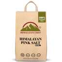 Himalayan Chef Pink Himalayan Salt Fine Grain, 5 lbs Bag - Pure, Natural, Kosher, Non-GMO, Mineral-Rich, for Cooking, Seasoning, Baking, Table Use, 84 Minerals