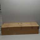 Huuger Folding Desk with Storage Shelf, 31.5 Inch Foldable Computer Table for Small Spaces, Space Saving Sofa Table for Couch, Writing Work Office Computer Desk, Easy to Fold, Oak