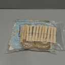 Moukeren Baby Shower Banner Kit: 5 Pack Ribbed Bodysuit Jute Twine 12 Wooden Clothespins Gender Neutral Decor for Baby Shower Gender Reveal Nursery Photo Backdrop