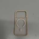 SUPFINE Magnetic for iPhone 17 Pro Case (Compatible with MagSafe)(Military Grade Drop Protection) Translucent Matte Shockproof with Anti-Fingerprint Phone Cover 2025,Antique White