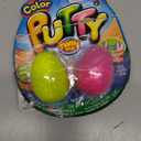 JA-RU Inc. Color Putter - Silly Putty Loaded with Color - Blue Eggs 2 Pack