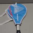 Kids Tennis Racket for Boys & Girls Aged 2-12 - Multi-Color & Style Youth Tennis Racket for Beginner, Includes 420D Nylon Shoulder Strap Bag (Blue-Graffiti)